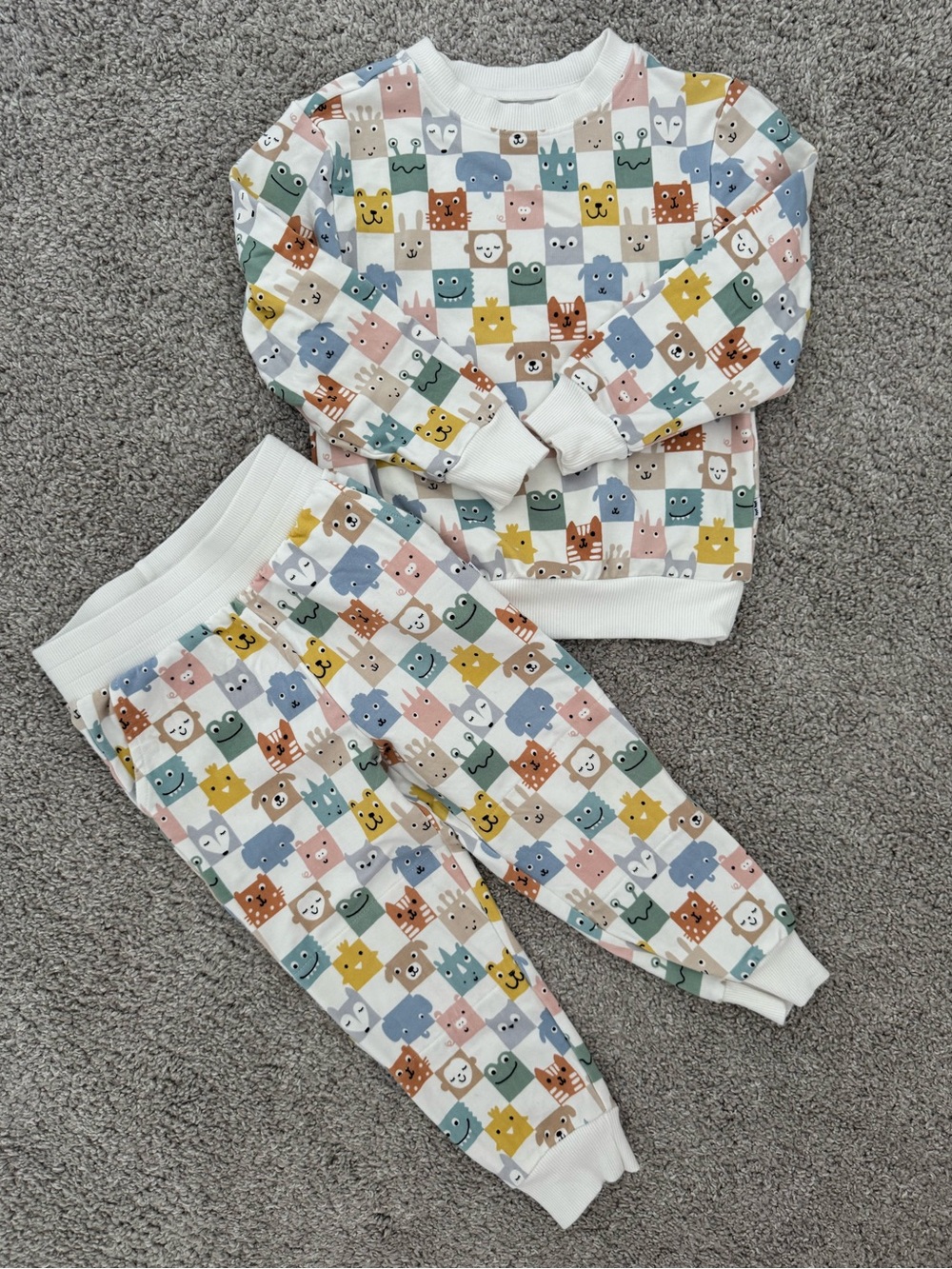 Little Sleepies Play Sweatshirt & Jogger Set